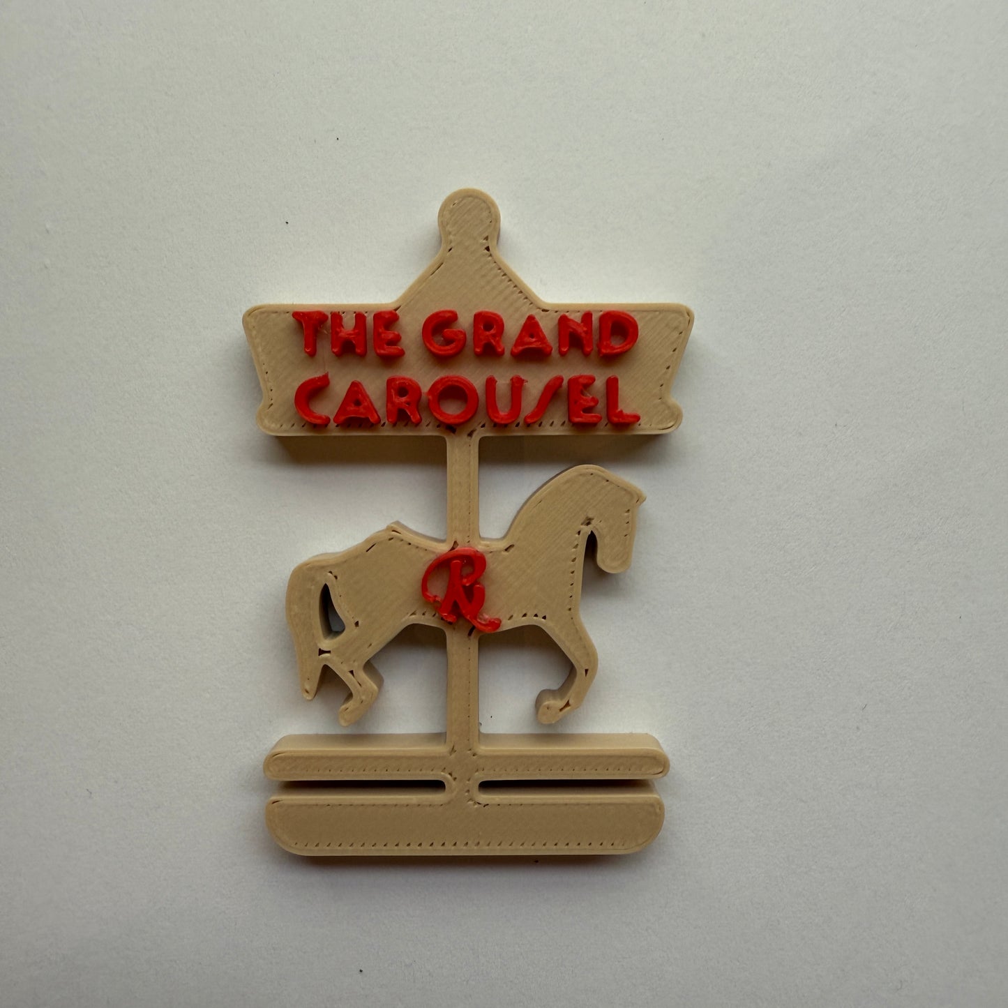 Magnet "The Grand Carousel" – Nostalgische Eleganz für Zuhause