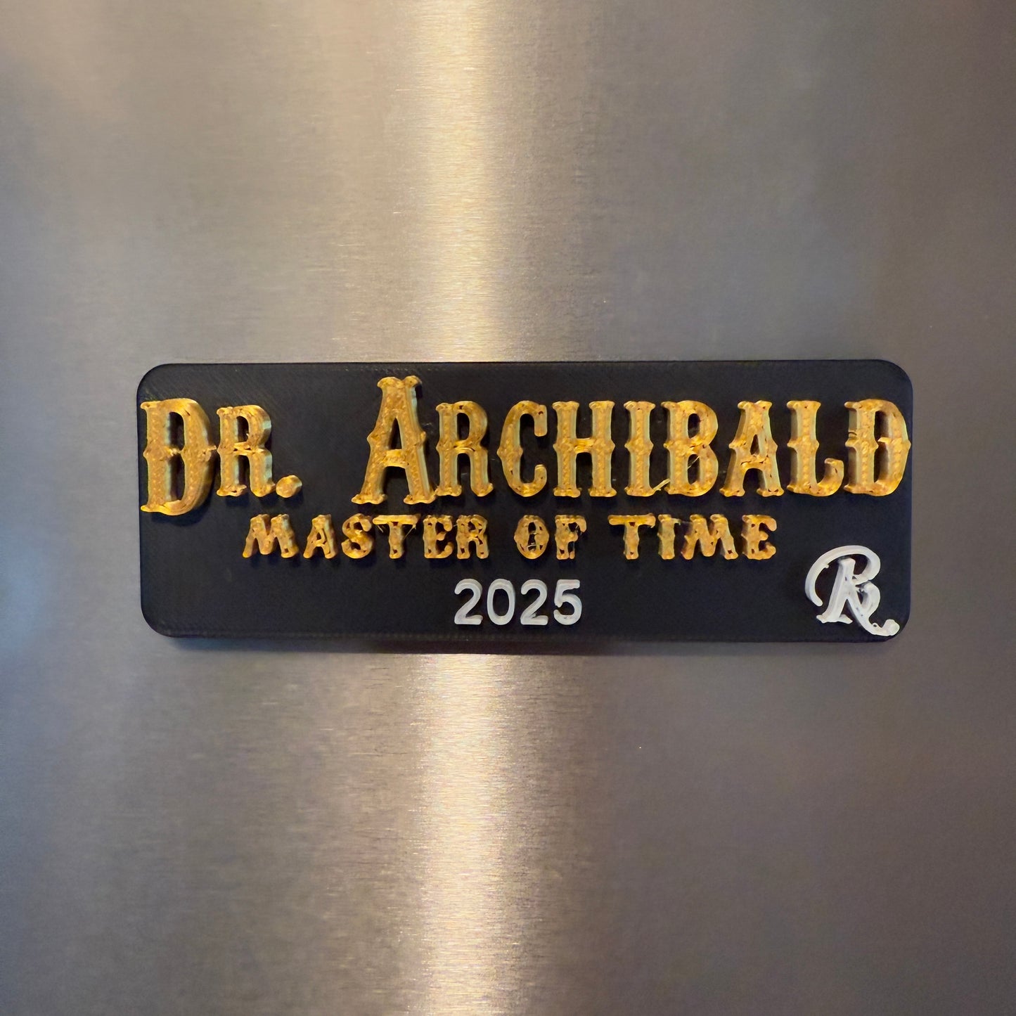 Magnet "Dr. Archibald – Master of Time 2025"