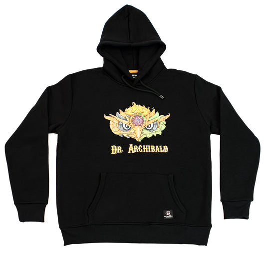 Dr. Archibald Hoodie – Schwarz