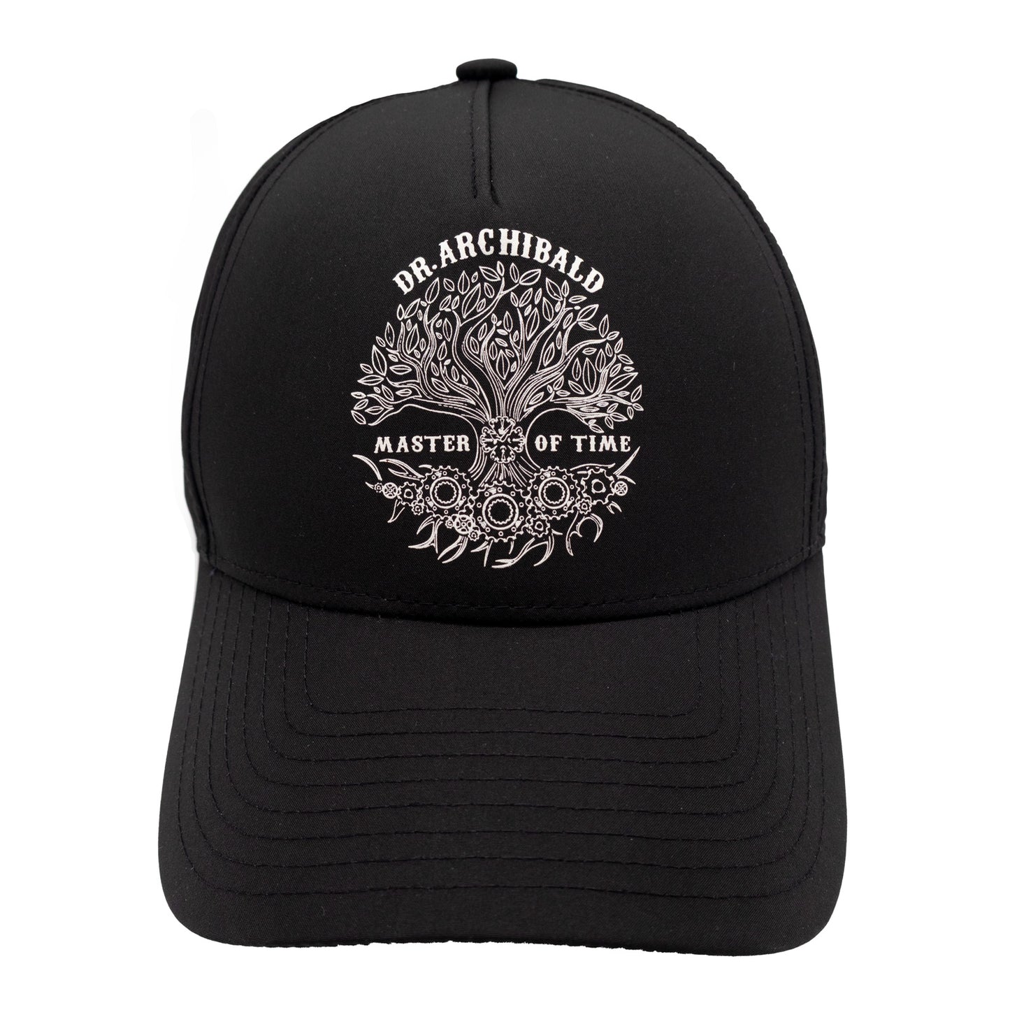 Schwarze Cap - Dr. Archibald Master of Time