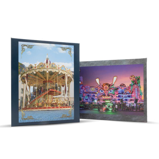 2 x 1000 Teile Puzzel Bundel. Dr.Archibald & Grand Carousel