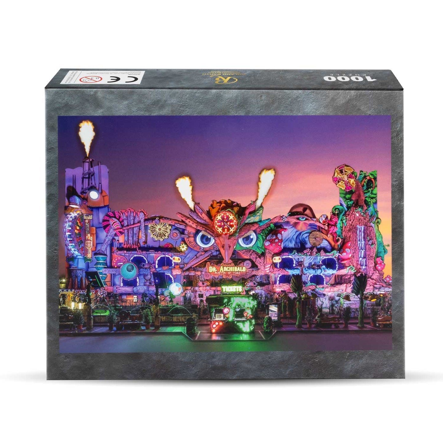 2 x 1000 Teile Puzzel Bundel. Dr.Archibald & Grand Carousel
